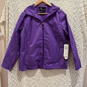 New With Tags I 5 Apparel Purple water resistant jacket